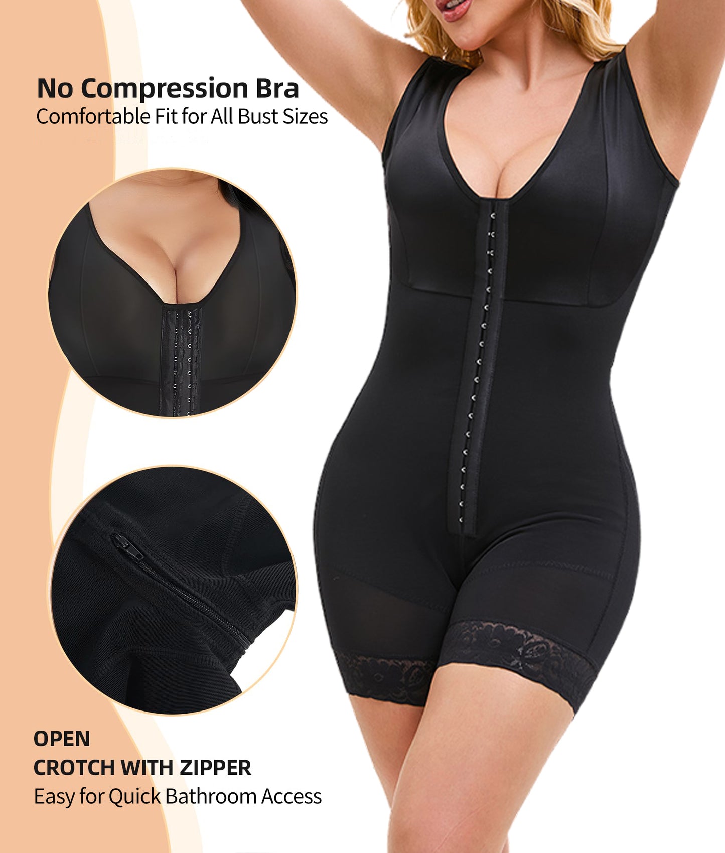 Elysra Sculpt Bodysuit – Colombian Full Body Shaper with Tummy Control & Lift