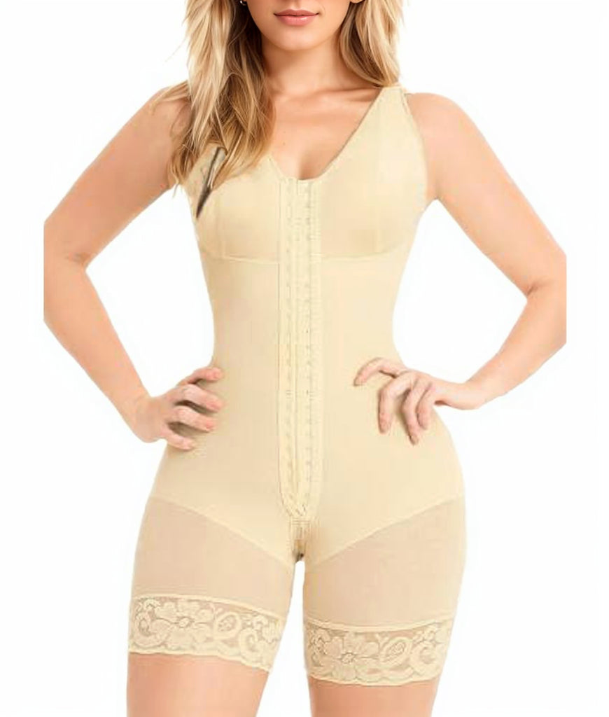 Elysra Sculpt Bodysuit – Colombian Full Body Shaper with Tummy Control & Lift